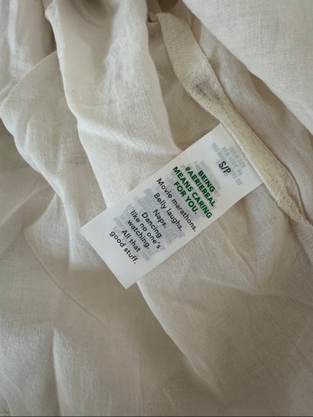 Aerie Bohemian White Tiered Cotton Skirt - Picture 8 of 9
